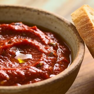 Ajvar Recipe: Balkan Roasted Red Pepper and Eggplant Relish