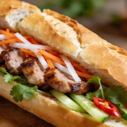 Banh Mi Recipe: Vietnamese Pork Sandwich with Pickled Vegetables