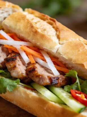 Banh Mi Recipe: Vietnamese Pork Sandwich with Pickled Vegetables