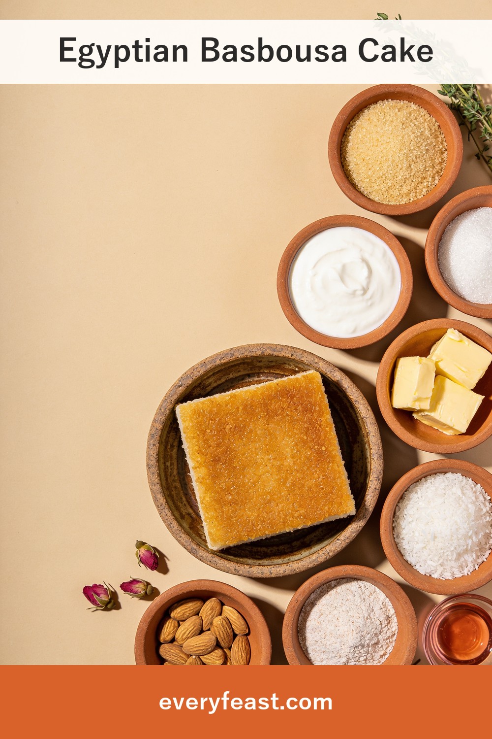 basbousa recipeの材料と作り方