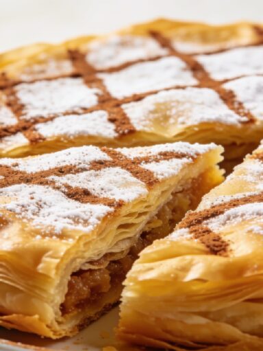 Bastilla Recipe: Moroccan Sweet-Savory Chicken Phyllo Pie