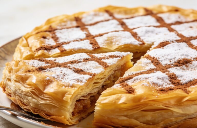 Bastilla Recipe: Moroccan Sweet-Savory Chicken Phyllo Pie