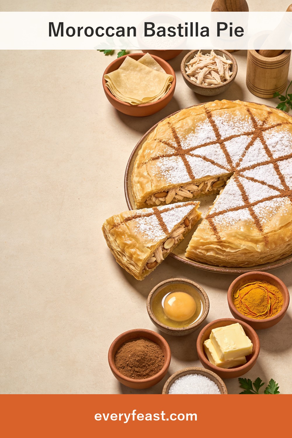 bastilla recipeの材料と作り方