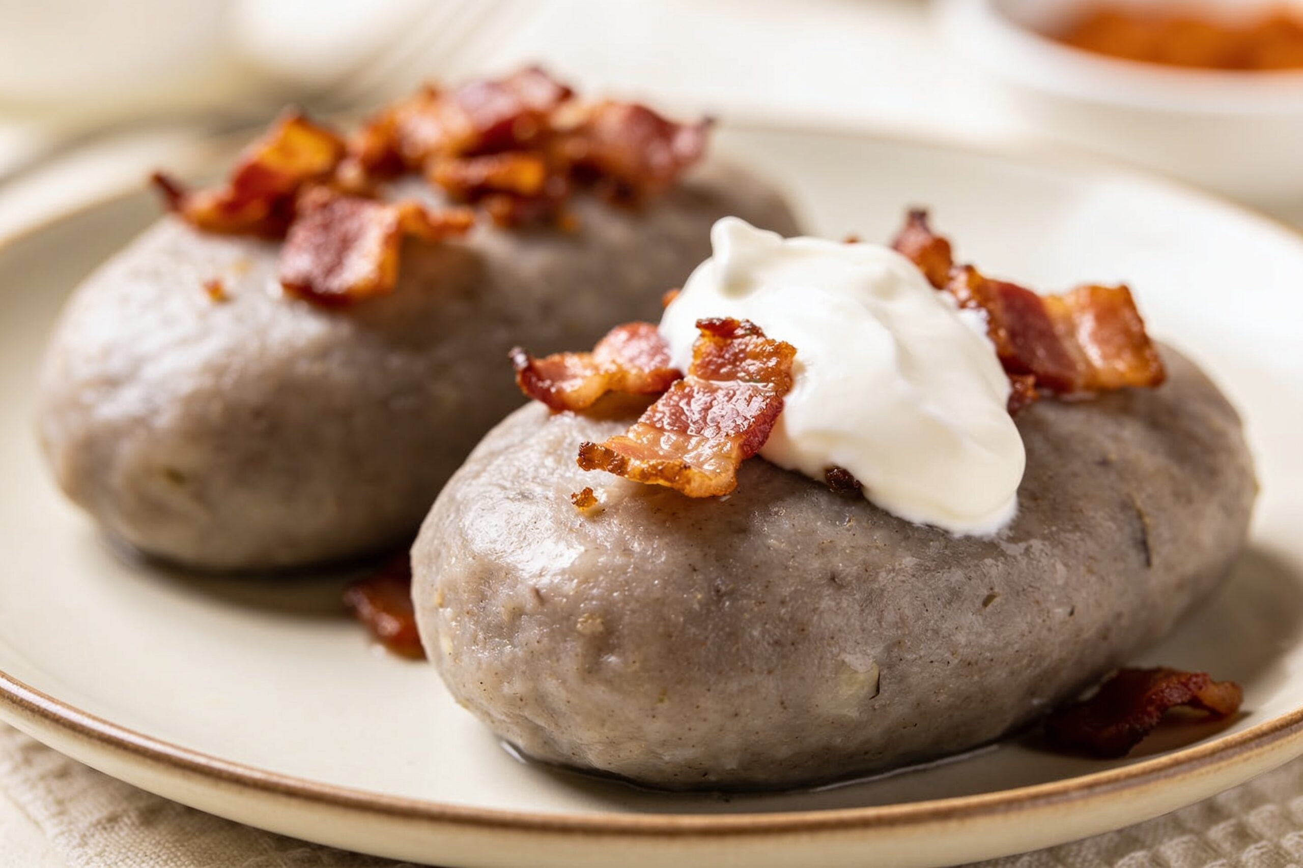 Lithuanian dumplingsの完成写真