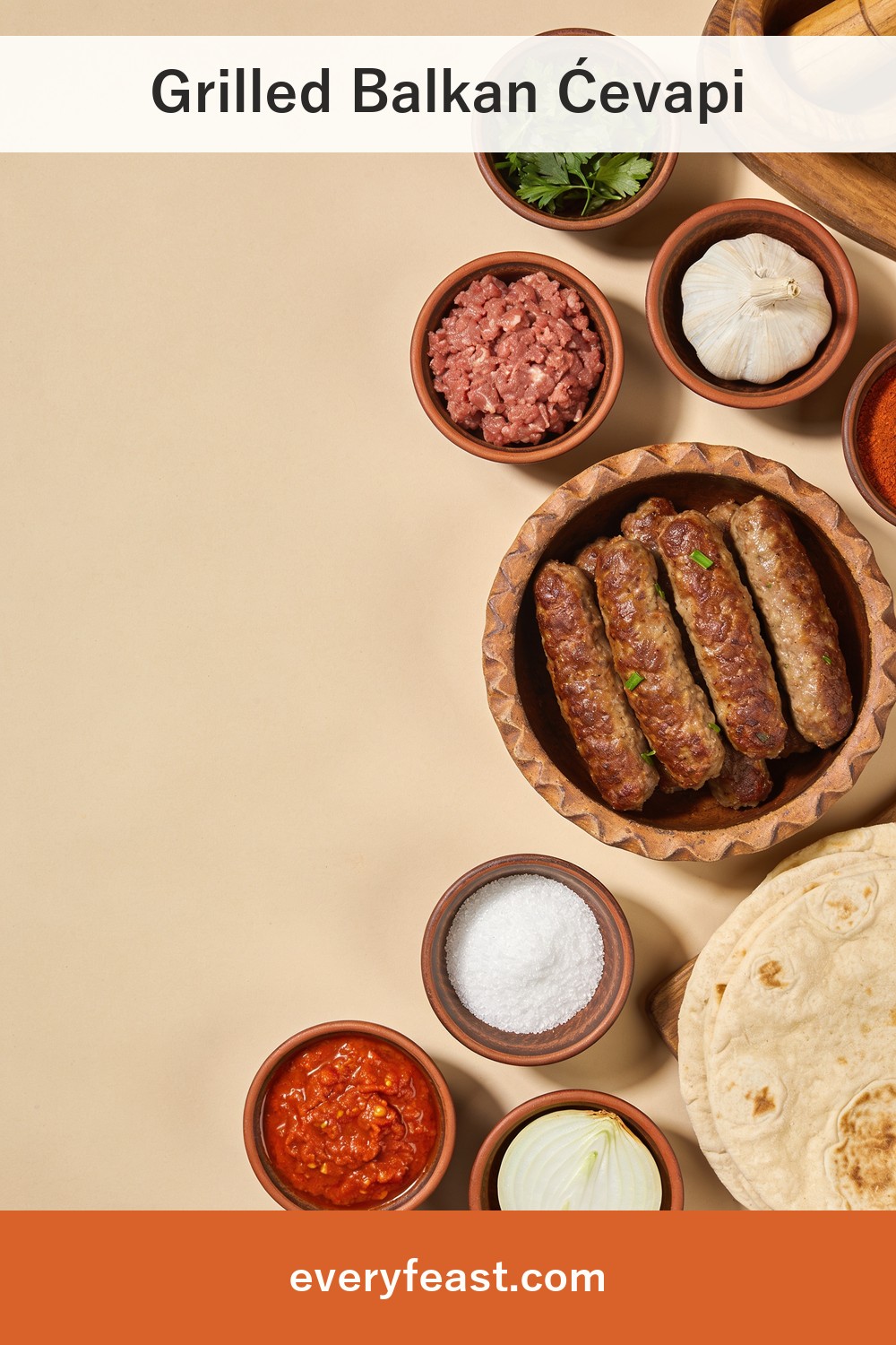 ćevapi recipeの材料と作り方