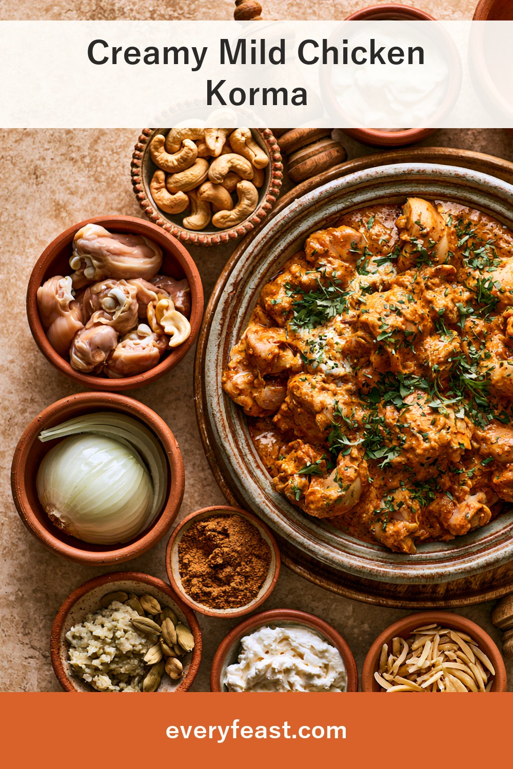 chicken korma recipeの材料と作り方