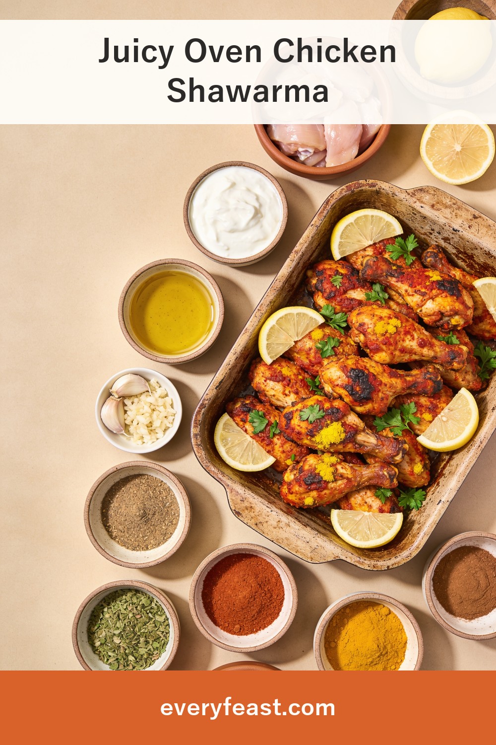 chicken shawarma recipeの材料と作り方