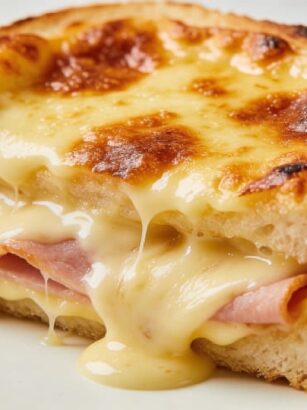 Croque Monsieur Recipe: French Grilled Ham and Cheese Sandwich