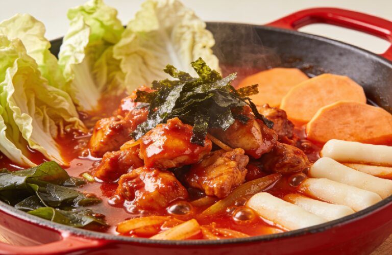 Dak Galbi Recipe: Korean Spicy Stir-Fried Chicken with Vegetables