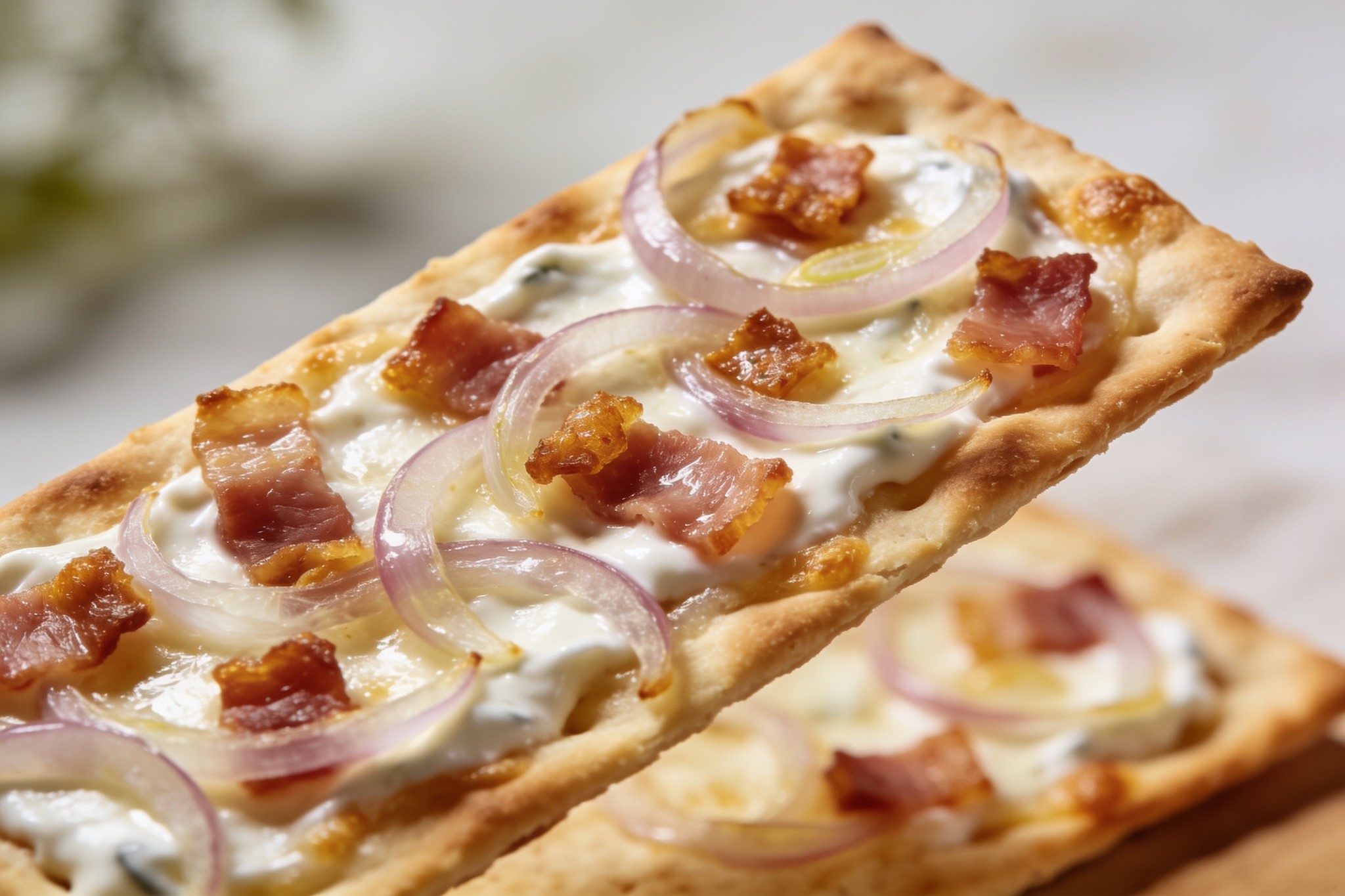 flammkuchen recipeの完成写真