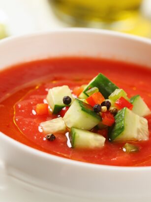 Gazpacho Recipe: Spanish Chilled Raw Tomato Soup