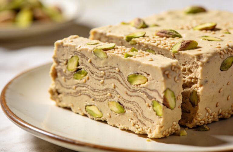 Halva Recipe: Middle Eastern Tahini Sesame Confection
