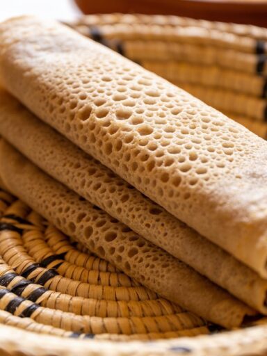 Injera Recipe: Ethiopian Fermented Teff Flatbread