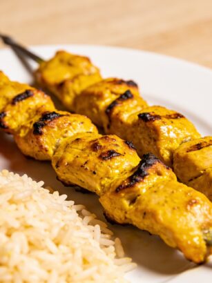 Joojeh Kabab Recipe: Persian Saffron Yogurt Grilled Chicken Skewers