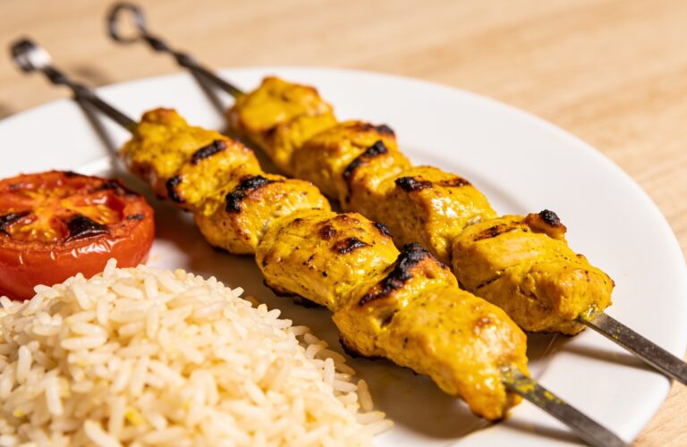 Joojeh Kabab Recipe: Persian Saffron Yogurt Grilled Chicken Skewers