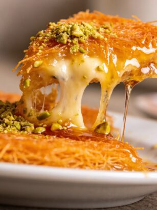 Knafeh Recipe: Levantine Cheese Pastry with Crispy Vermicelli