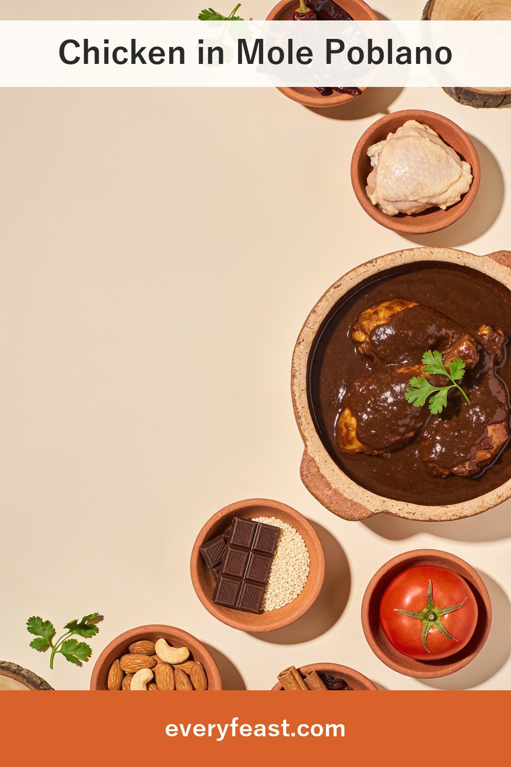 mole poblano recipeの材料と作り方