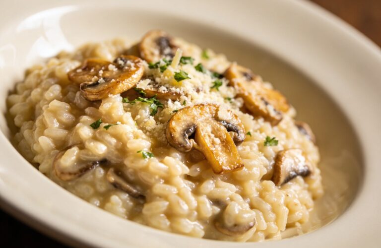 Mushroom Risotto Recipe: Creamy Italian Rice, Step by Step