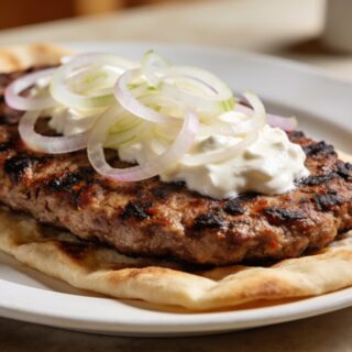 Pljeskavica Recipe: Serbian Spiced Grilled Meat Patty