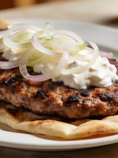 Pljeskavica Recipe: Serbian Spiced Grilled Meat Patty