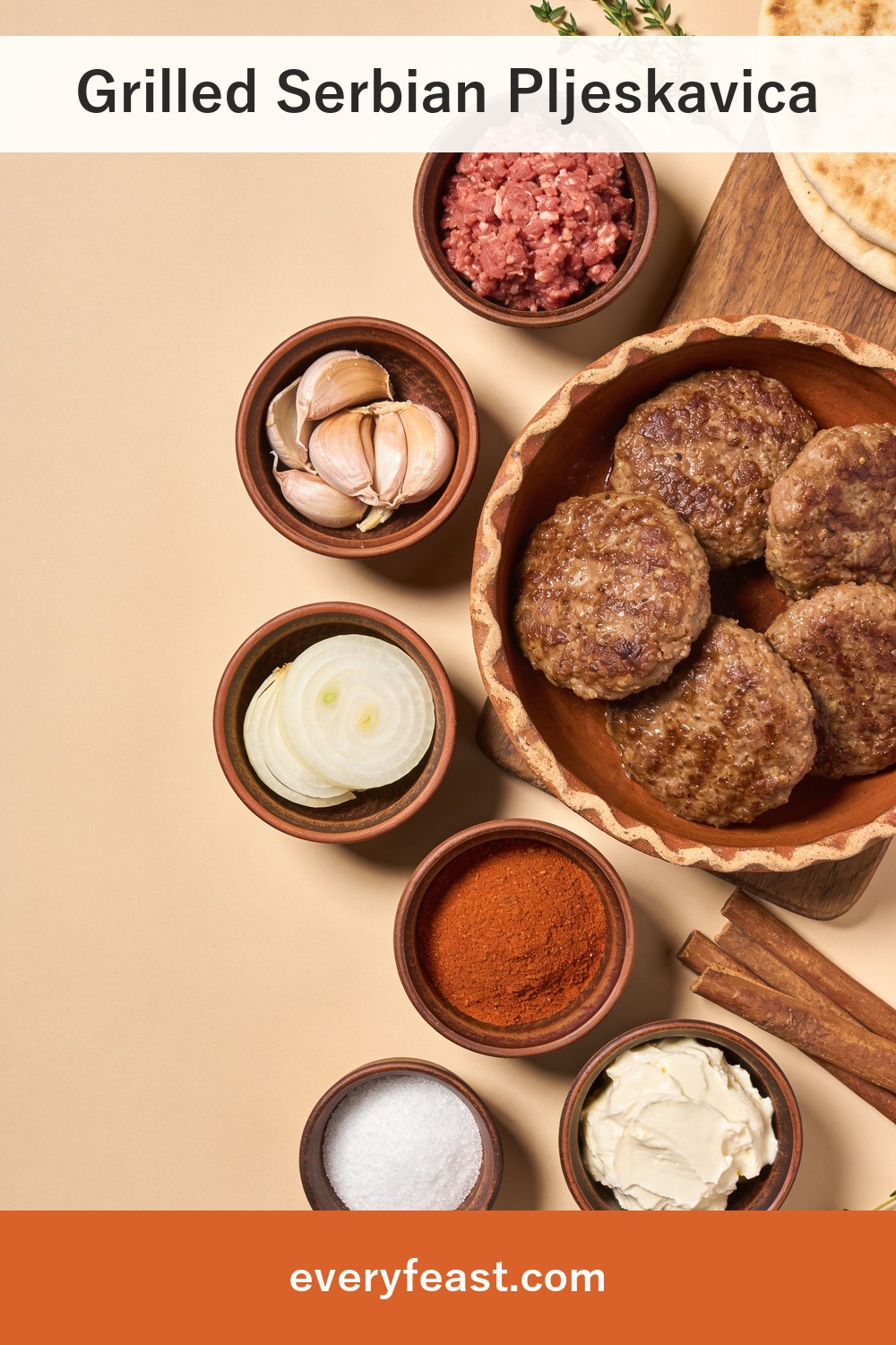 pljeskavica recipeの材料と作り方