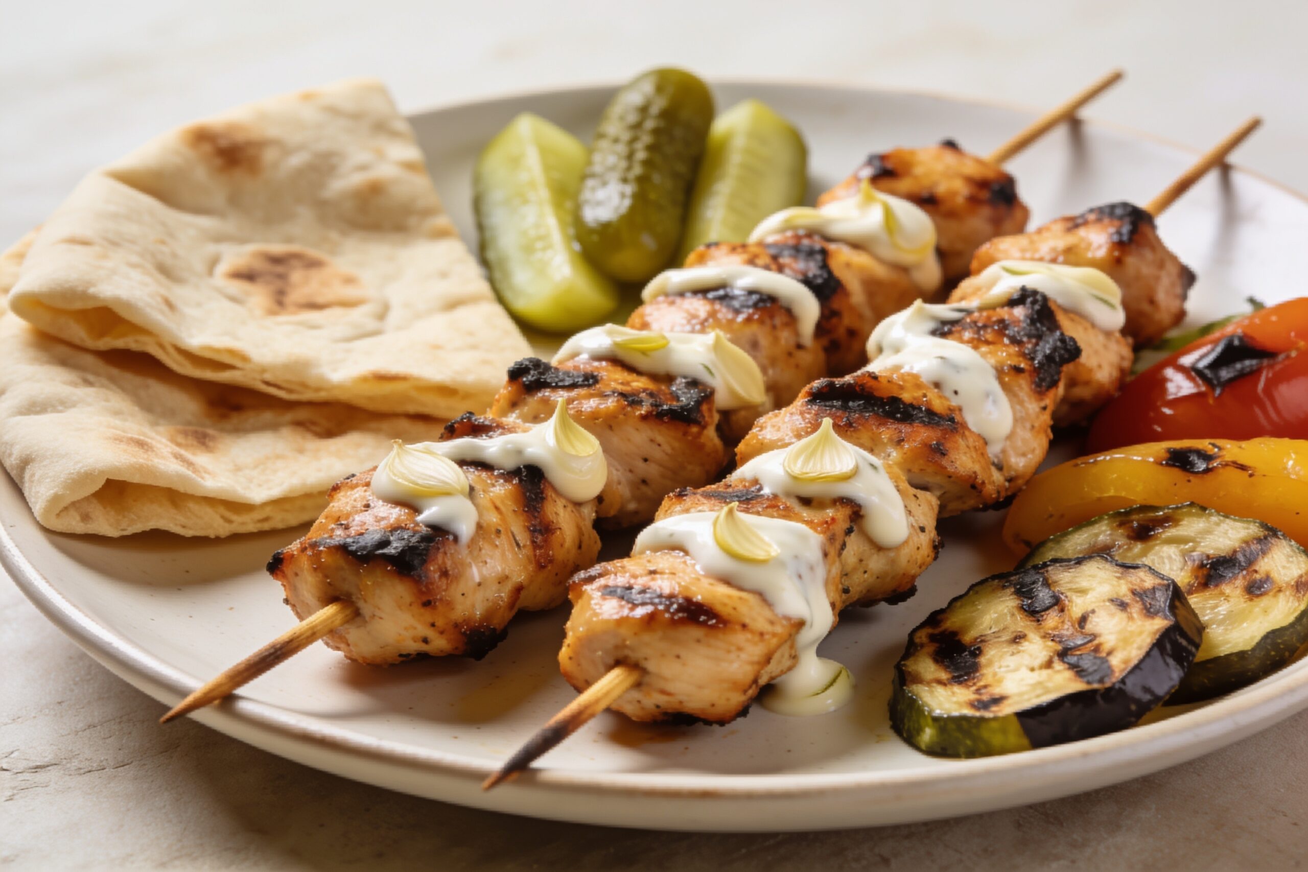 shish taouk recipeの完成写真