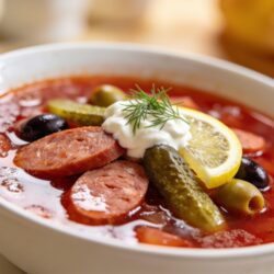 Solyanka Recipe: Russian Sour Meat Soup