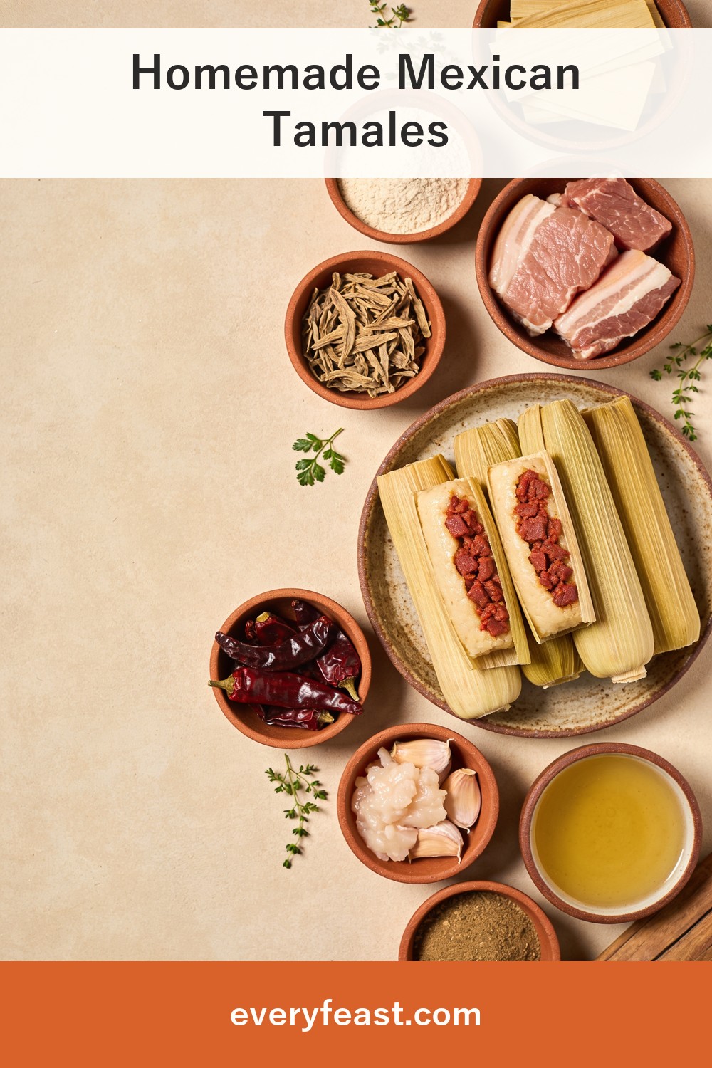 tamales recipeの材料と作り方