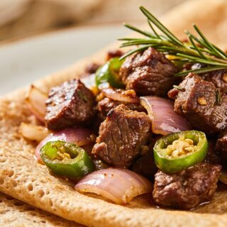 Tibs Recipe: Ethiopian Sautéed Beef with Peppers and Spices