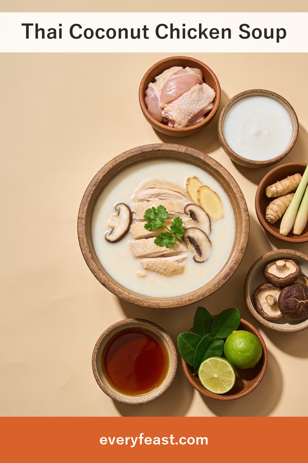 tom kha gai recipeの材料と作り方