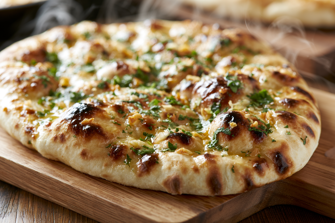 naan recipeの完成写真