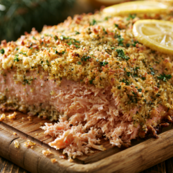 Baked Salmon Recipe: Oven-Roasted with Garlic, Lemon and Herbs