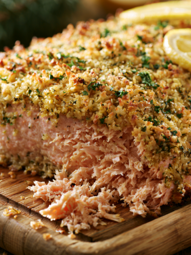 Baked Salmon Recipe: Oven-Roasted with Garlic, Lemon and Herbs