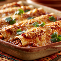 Beef Enchiladas Recipe: Cheesy, Saucy Comfort Food