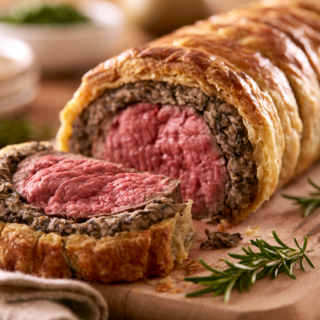 Beef Wellington Recipe: British Beef Fillet in Puff Pastry