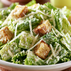Caesar Salad Recipe: Homemade Dressing & Crispy Croutons