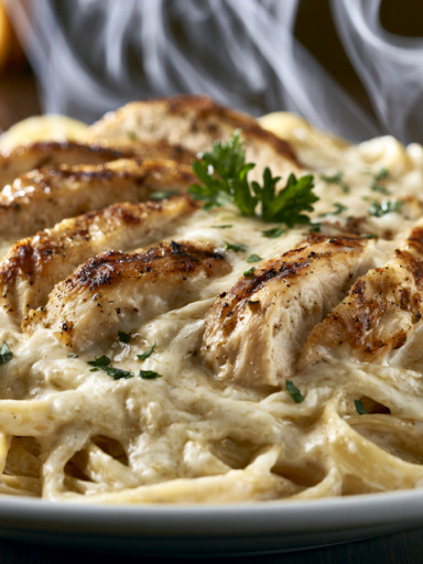 Chicken Alfredo Recipe: Creamy Fettuccine with Pan-Seared Chicken