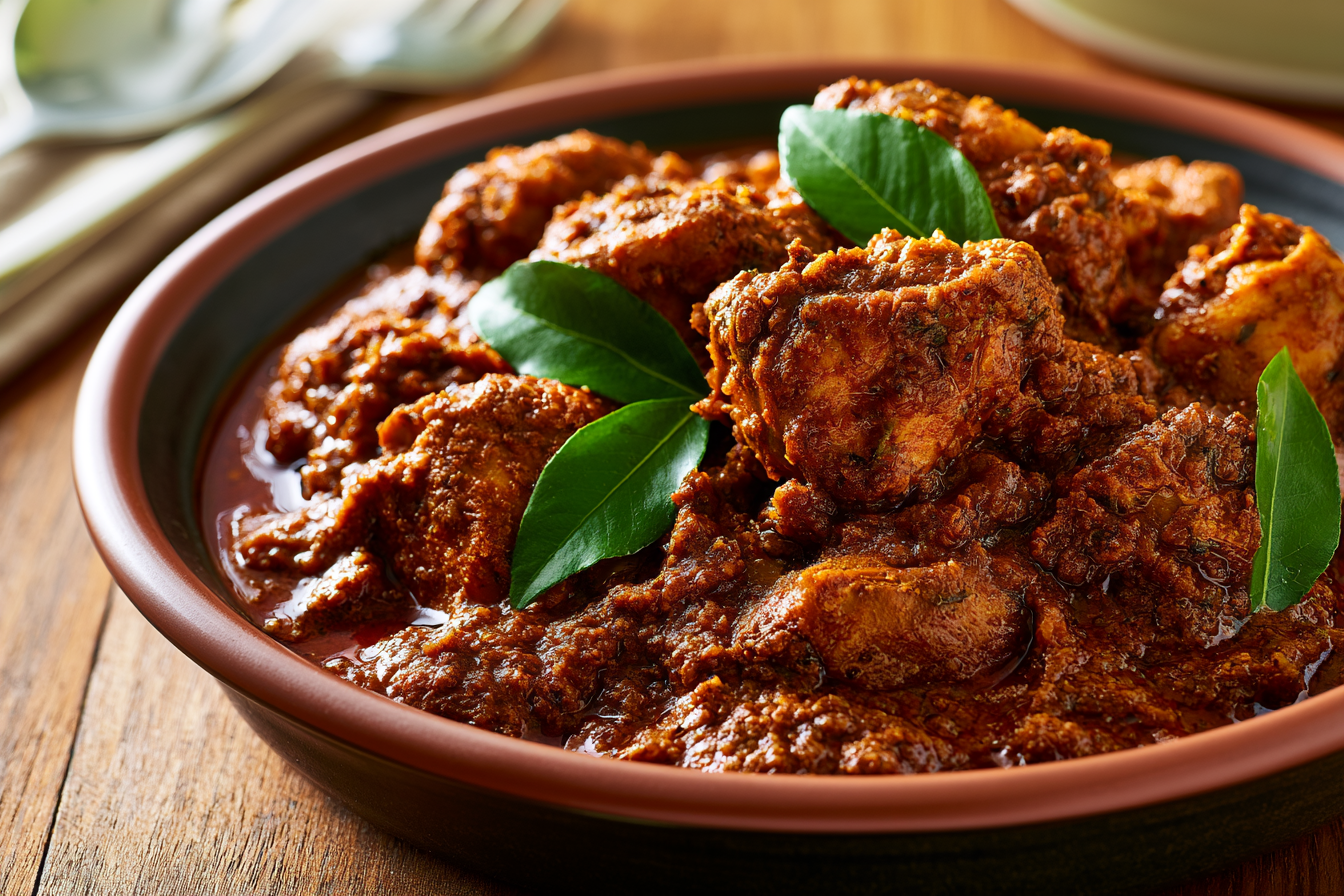chicken chettinad recipeの完成写真