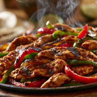 Chicken Fajitas Recipe: Sizzling Seasoned Chicken with Bell Peppers
