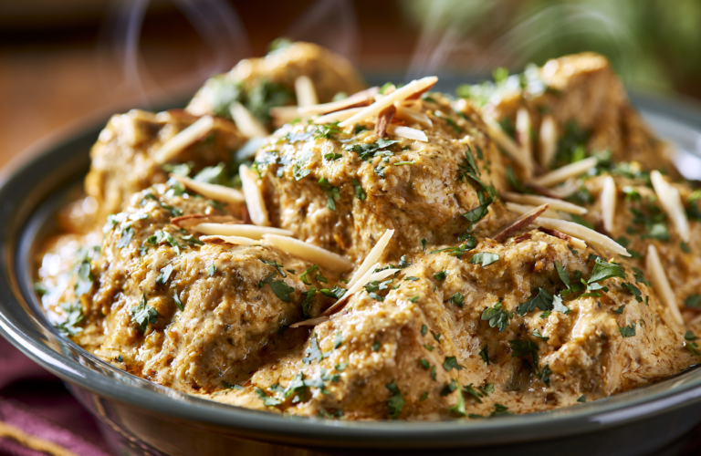 Chicken Korma Recipe: Mild Creamy Curry with Cashew and Yogurt