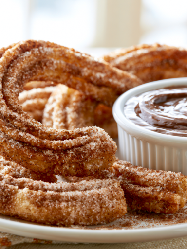 Churros Recipe: Crispy Fried Sticks with Chocolate & Cinnamon Sugar