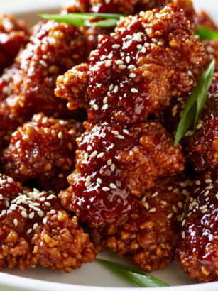 General Tso's Chicken Recipe: Crispy Battered Chicken in Sweet Spicy Sauce