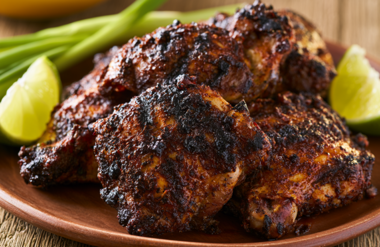 Jerk Chicken Recipe: Jamaican Spicy Grilled Chicken