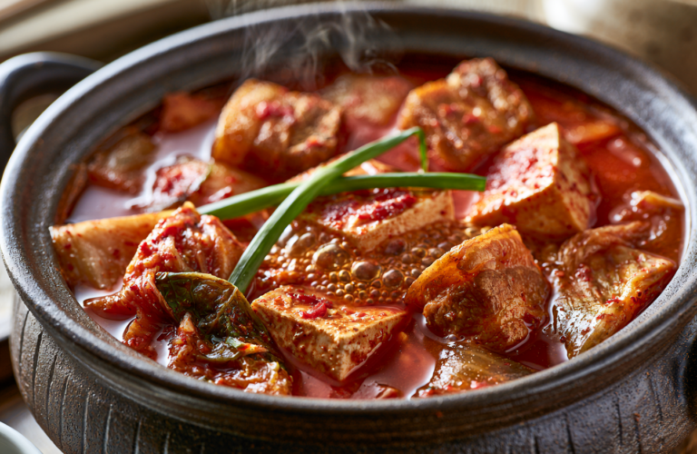 Kimchi Jjigae Recipe: Spicy Korean Stew with Pork and Tofu