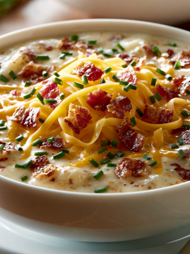 Potato Soup Recipe: Creamy Comfort with Bacon and Cheddar