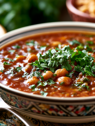 Harira Recipe: Moroccan Tomato, Chickpea, and Lentil Soup