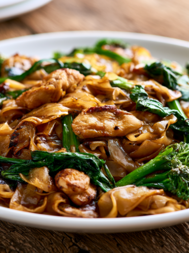 Pad See Ew Recipe: Thai Stir-Fried Wide Rice Noodles