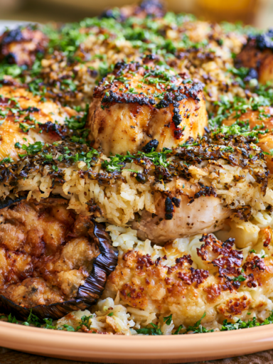 Maqluba Recipe: Palestinian Upside-Down Rice with Chicken and Vegetables