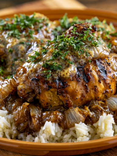 Chicken Yassa Recipe: Senegalese Chicken in Tangy Onion and Lemon Sauce