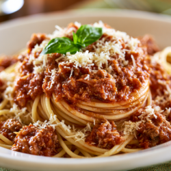Spaghetti Bolognese Recipe: Slow-Simmered Meat Ragù with Tender Pasta